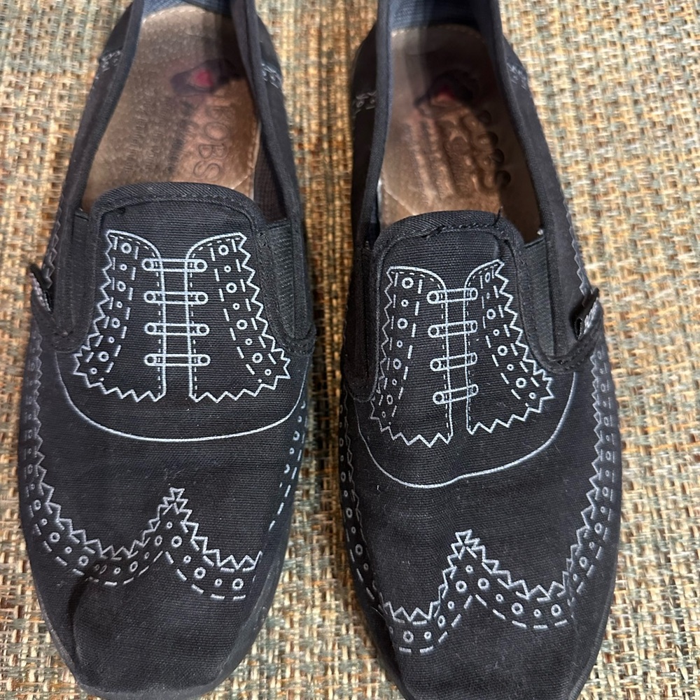 Women’s Black Slip-On BOBS by Skechers Shoes